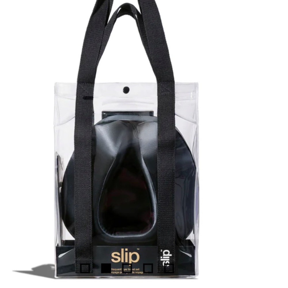 BLACK FREQUENT FLYER TRAVEL SET